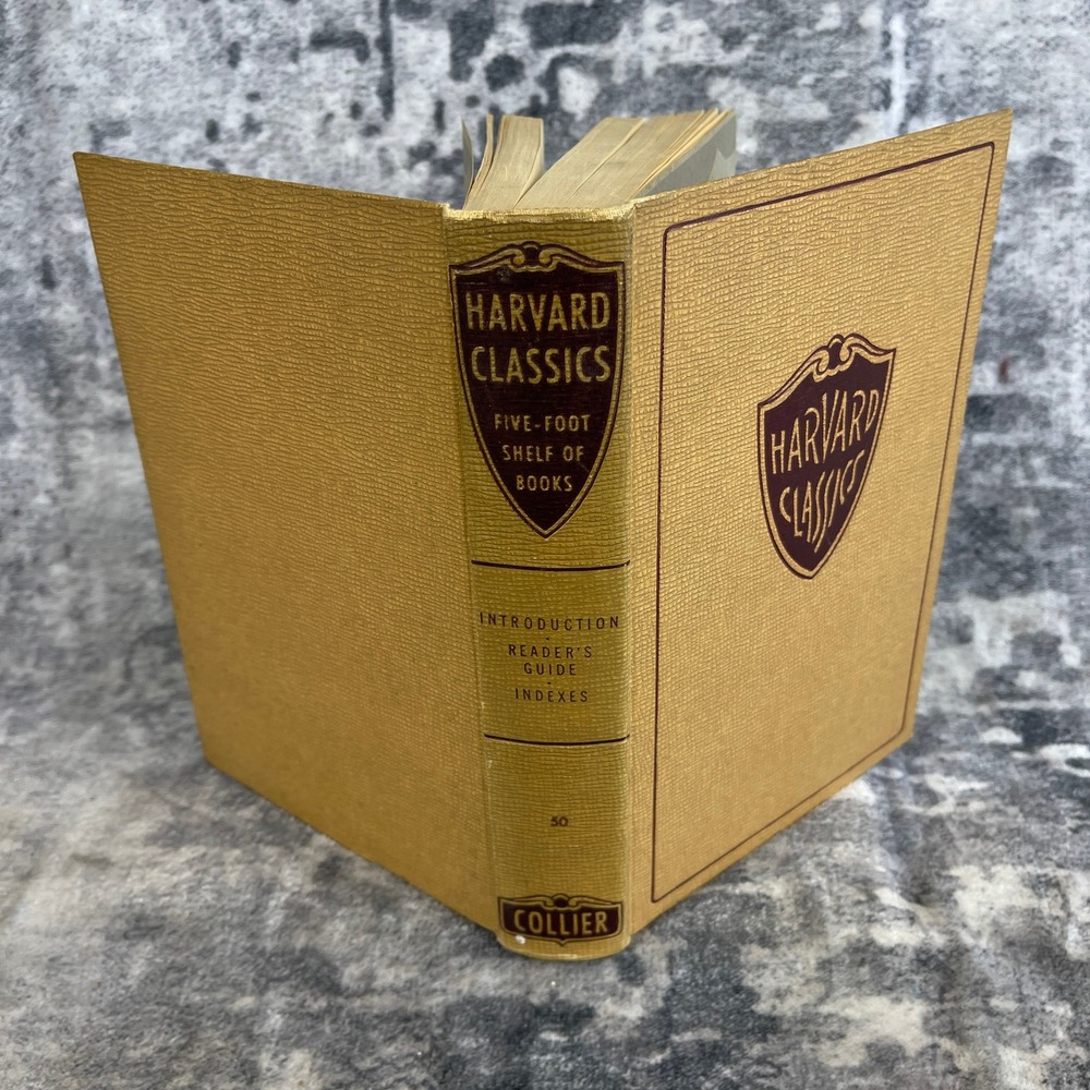 Harvard Classics Vol 50 Introduction Reader's Guide Index Collier Hardcover